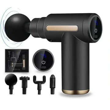 Professional Salon Quality Massage Gun Blue Mini Portable