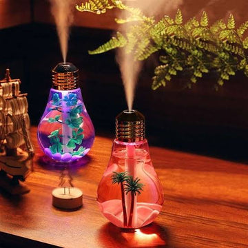 Bulb Essential Oil Humidifier Ultrasonic Diffuser